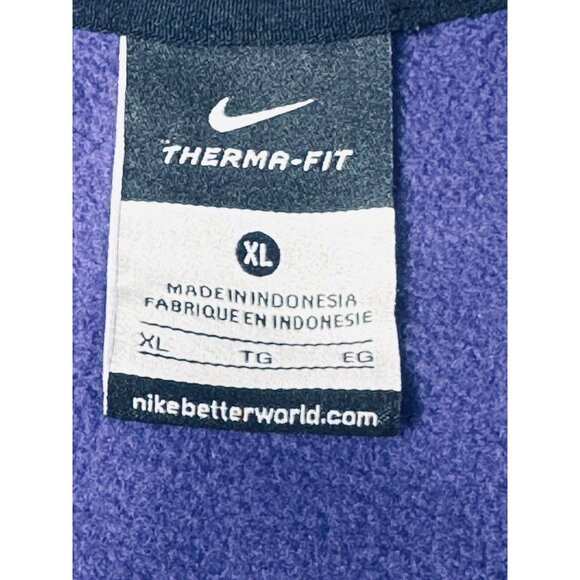 Nike Therma Fit Kansas State Wildcats K-State Hoodie Jacket size XL - Picture 5 of 16